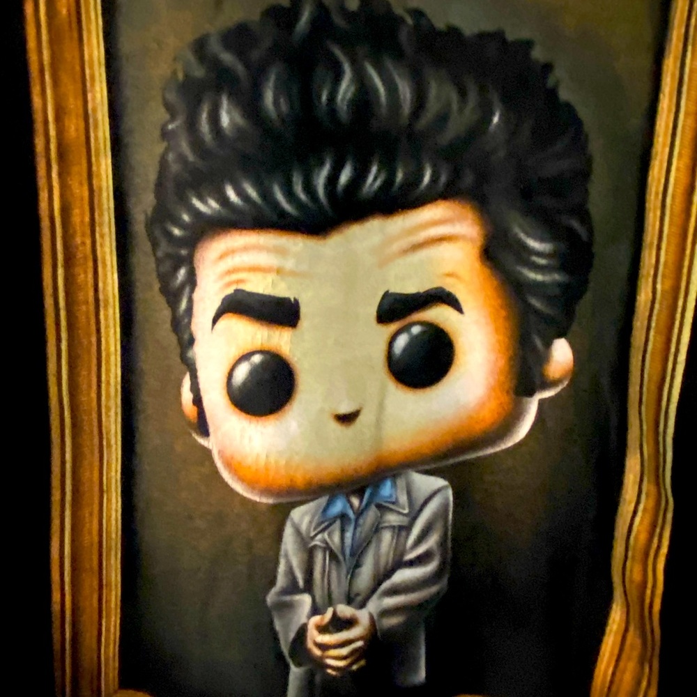 Funko Pop T-shirt The Kramer from Seinfeld in size L